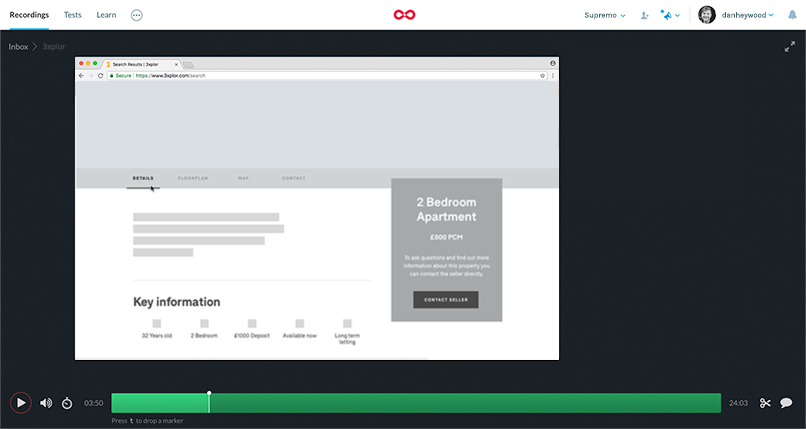 3xplor User Testing