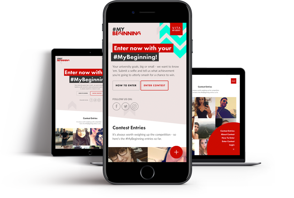 Vita Student Responsive Showcase