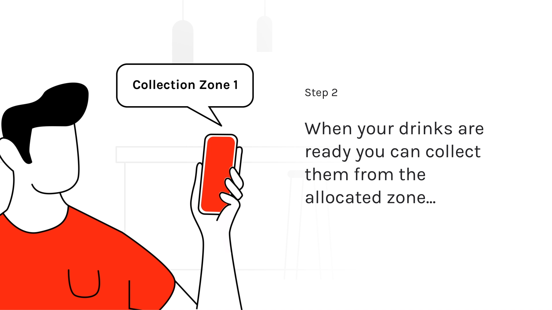 Collection zone 1 appears on mobile
